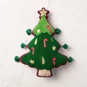Christmas Tree Shaped Decorative Pillow from Opalhouse designed with Jun…